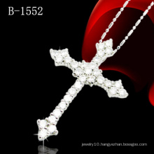 Cross Pendant with 925 Sterling Silver (B-1552)